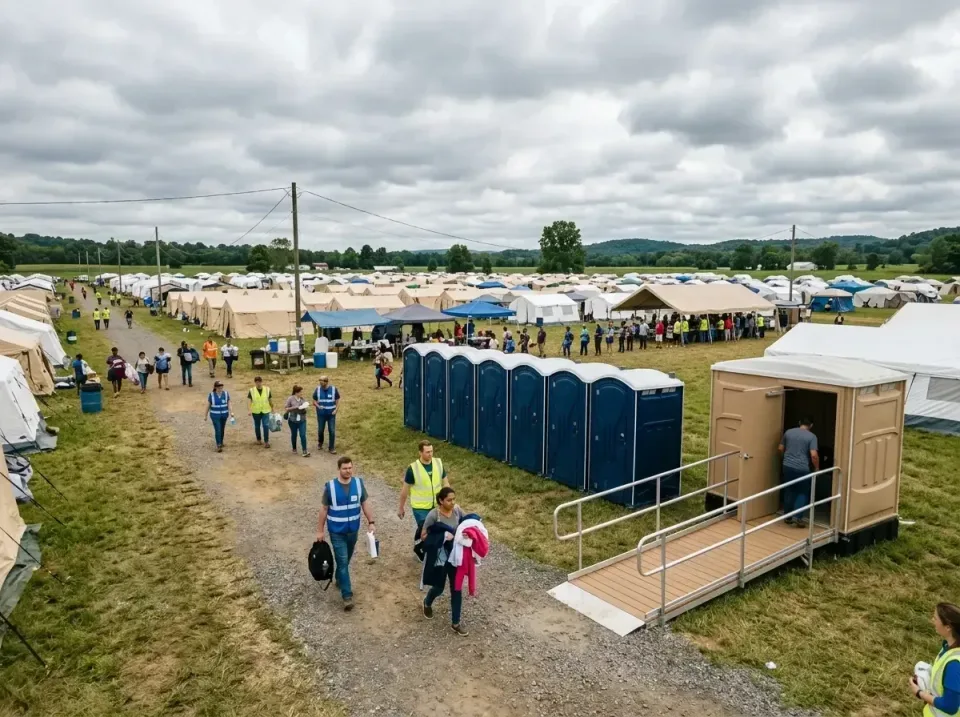 disaster-relief-camp-restrooms-010 — frequently asked questions, Dumpster & Portable Bathrooms Rental in Isanti, MN